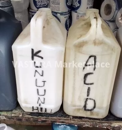5 ltrs of Jik, Bedbug kill, Acid, Kero