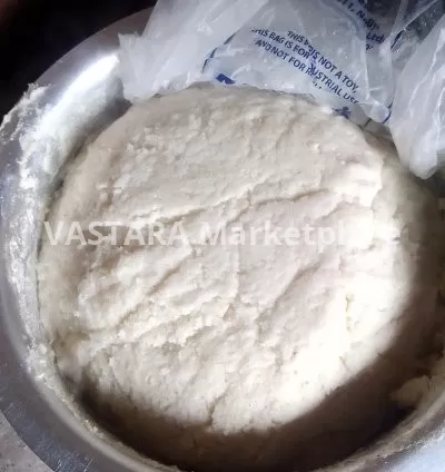 A plate of hot ugali