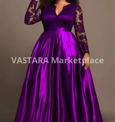 American Satin dress