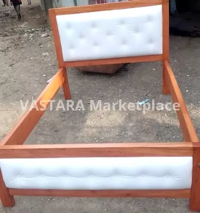 4*6 wooden bed
