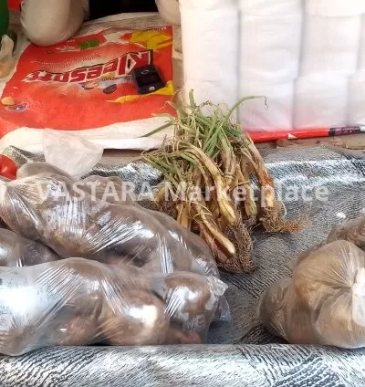 Packed Irish potatoes