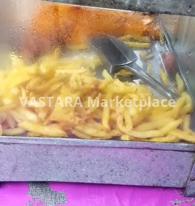 A plate of chips