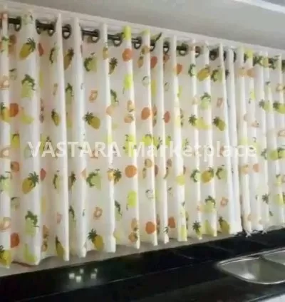 Kitchen window curtain