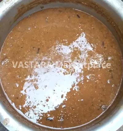 Cooked ndengu and chapati