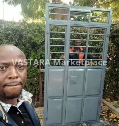 Steel double door (4feet)