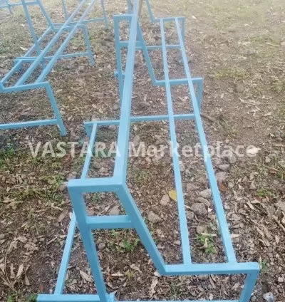 Church bench steel frame