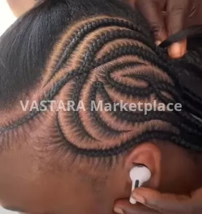 Cornrows hairstyle