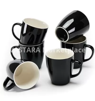 A set of Ceramic mugs