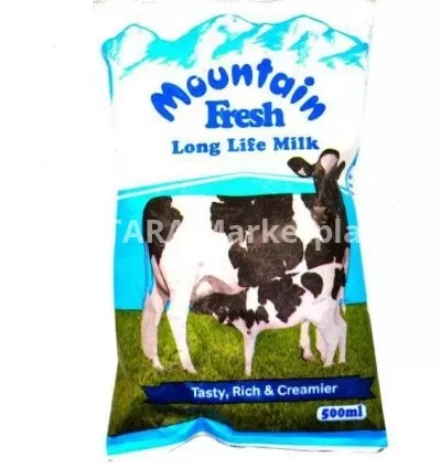 A carton of Uht long life milk