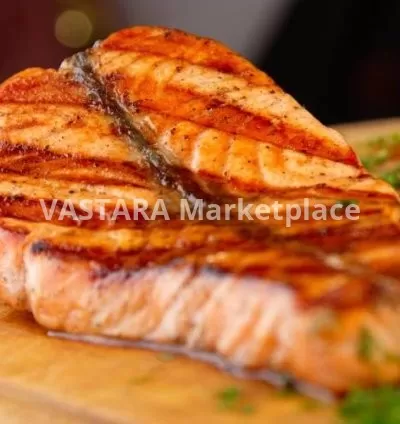 Salmon steak