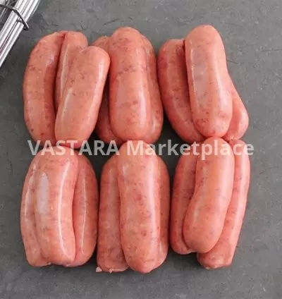 Uncovered sausage
